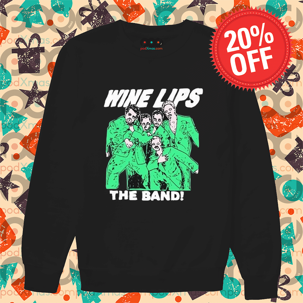 Wine Lips The Band NSYNC Shirt