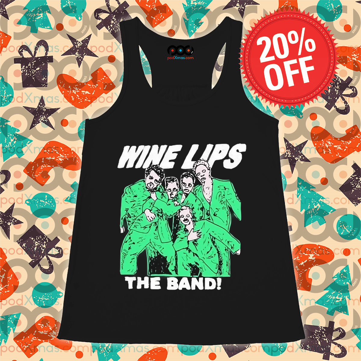 Wine Lips The Band NSYNC Shirt