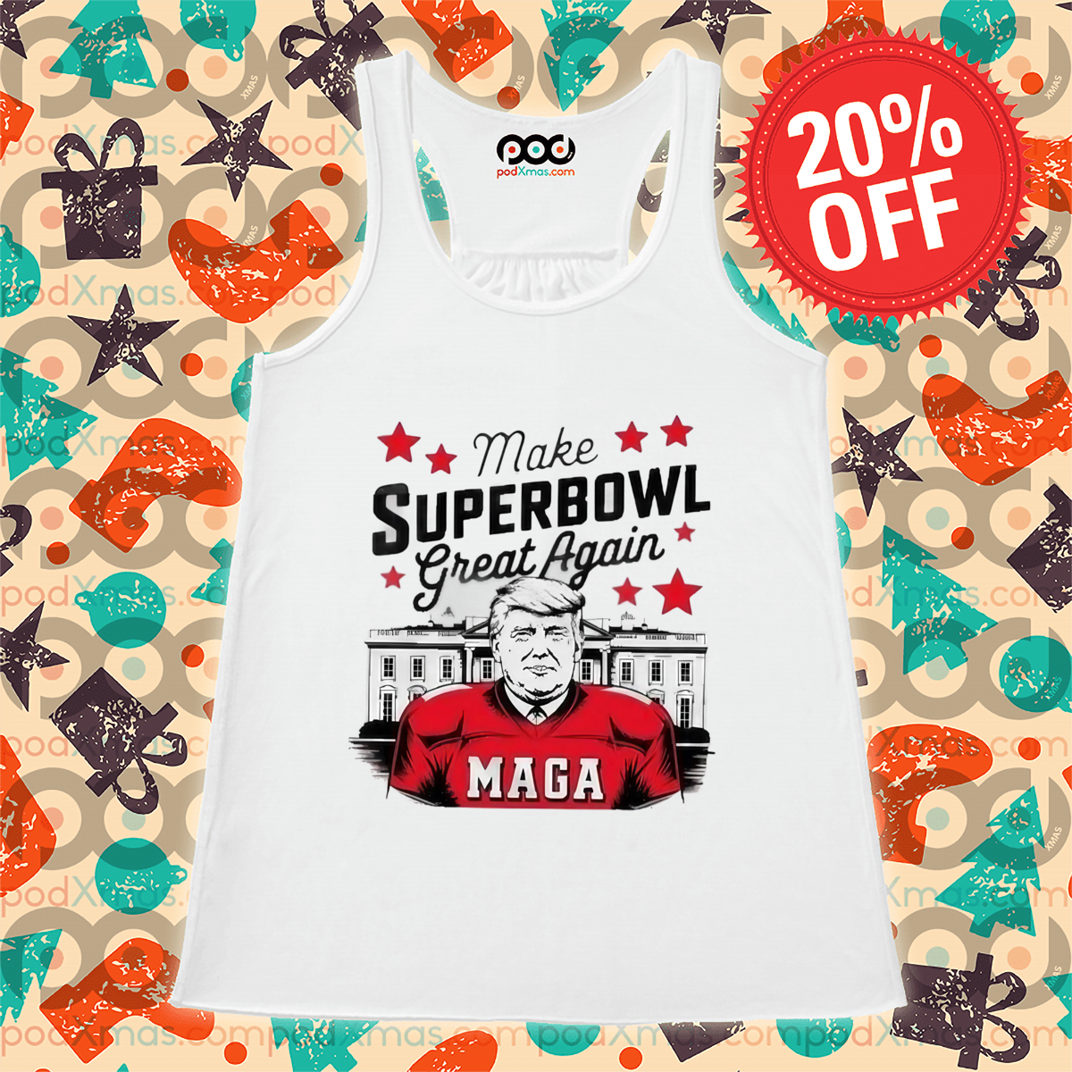 Make Super Bowl LIX Great Again Trump Shirt