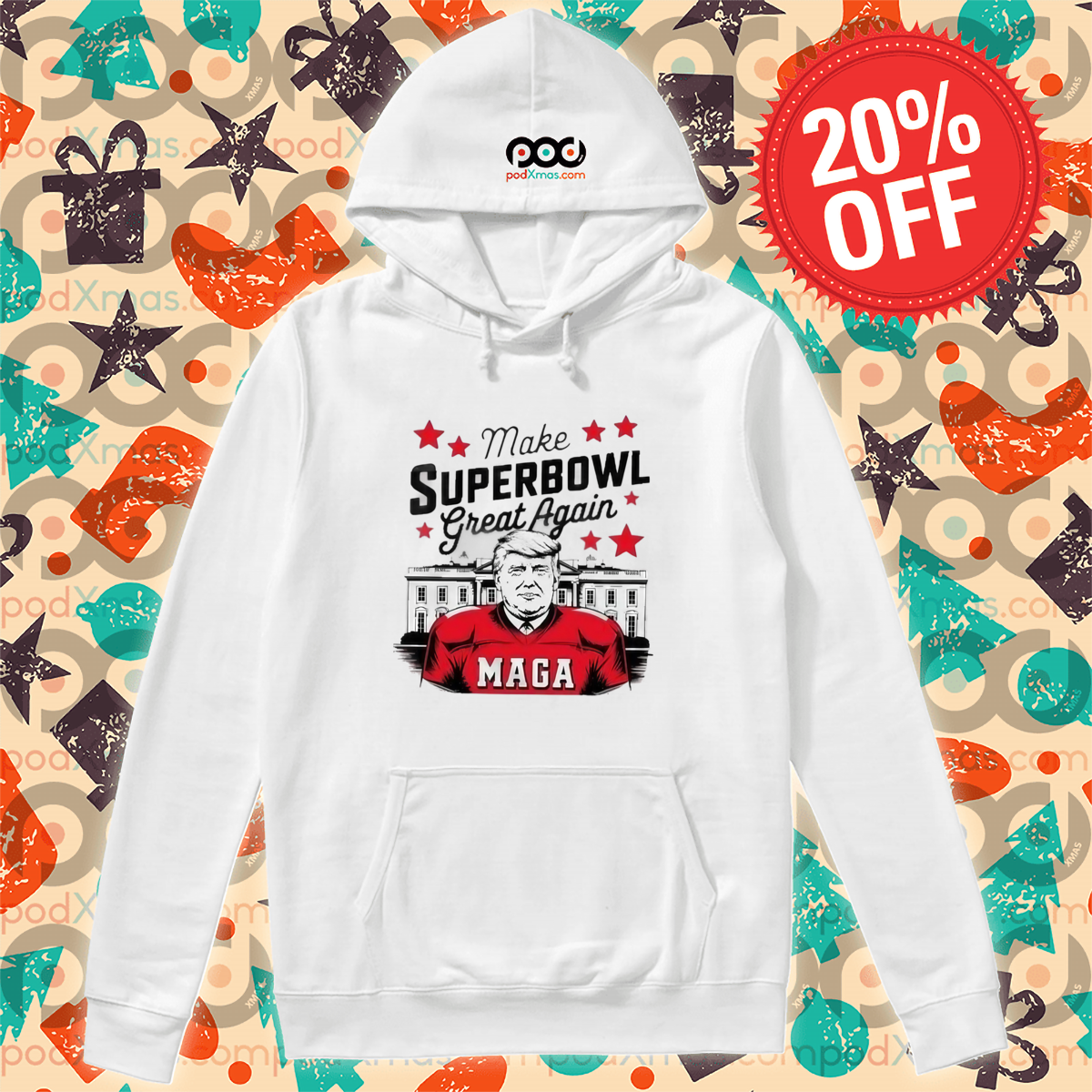 Make Super Bowl LIX Great Again Trump Shirt