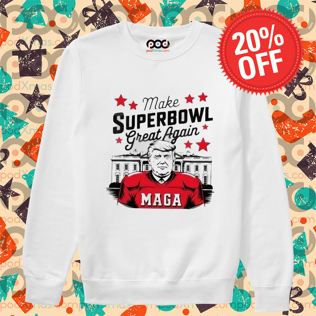 Make Super Bowl LIX Great Again Trump Shirt