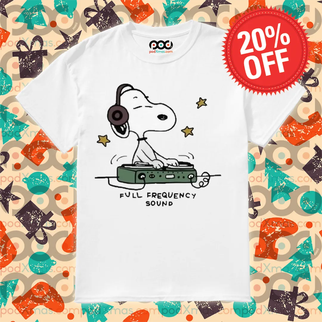 Snoopy Full Frequency Sound Shirt
