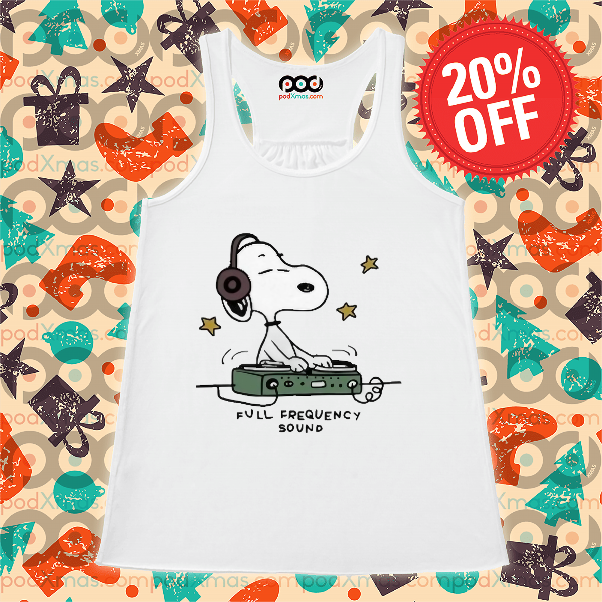 Snoopy Full Frequency Sound Shirt