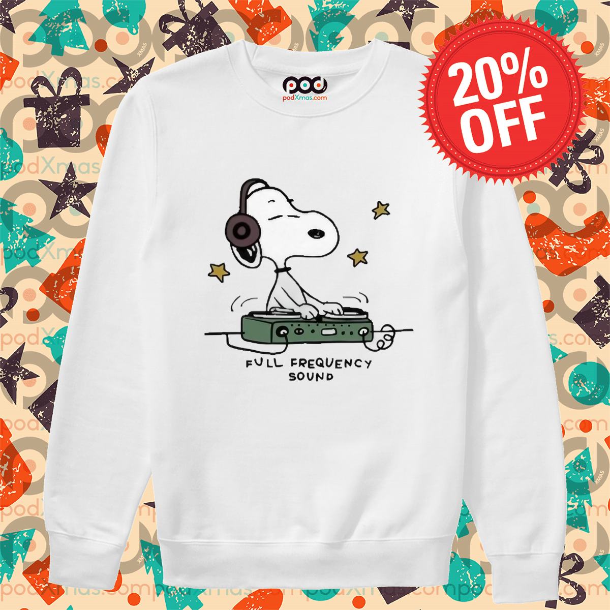 Snoopy Full Frequency Sound Shirt