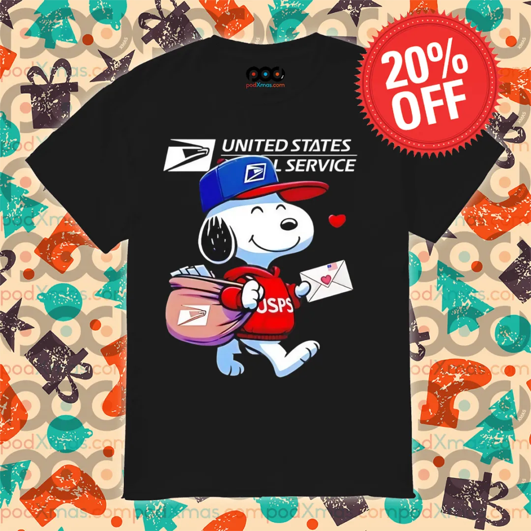Snoopy United States Postal Service Shirt