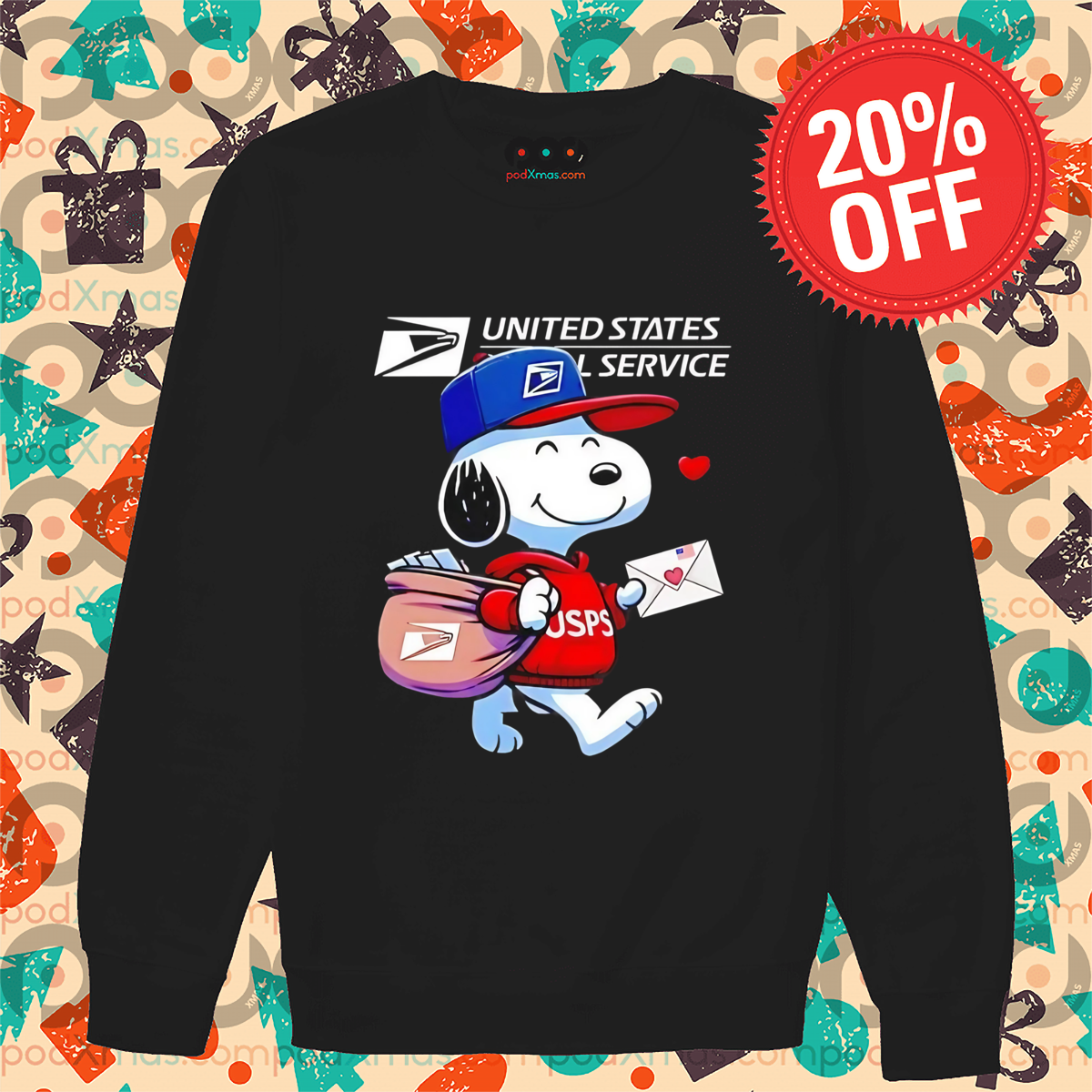 Snoopy United States Postal Service Shirt