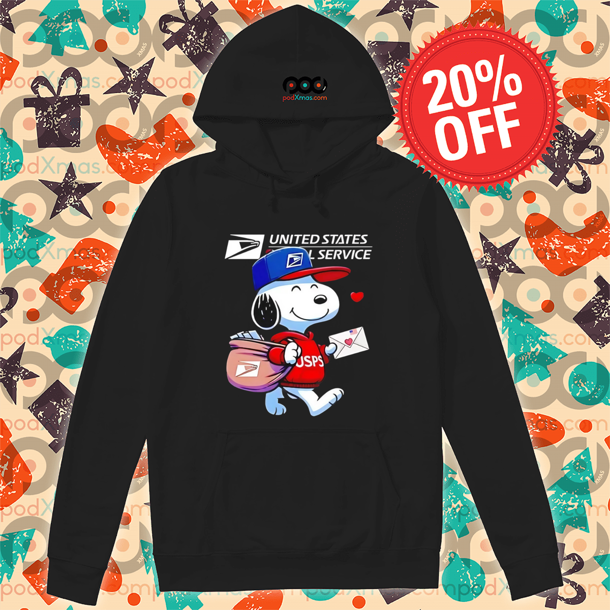 Snoopy United States Postal Service Shirt