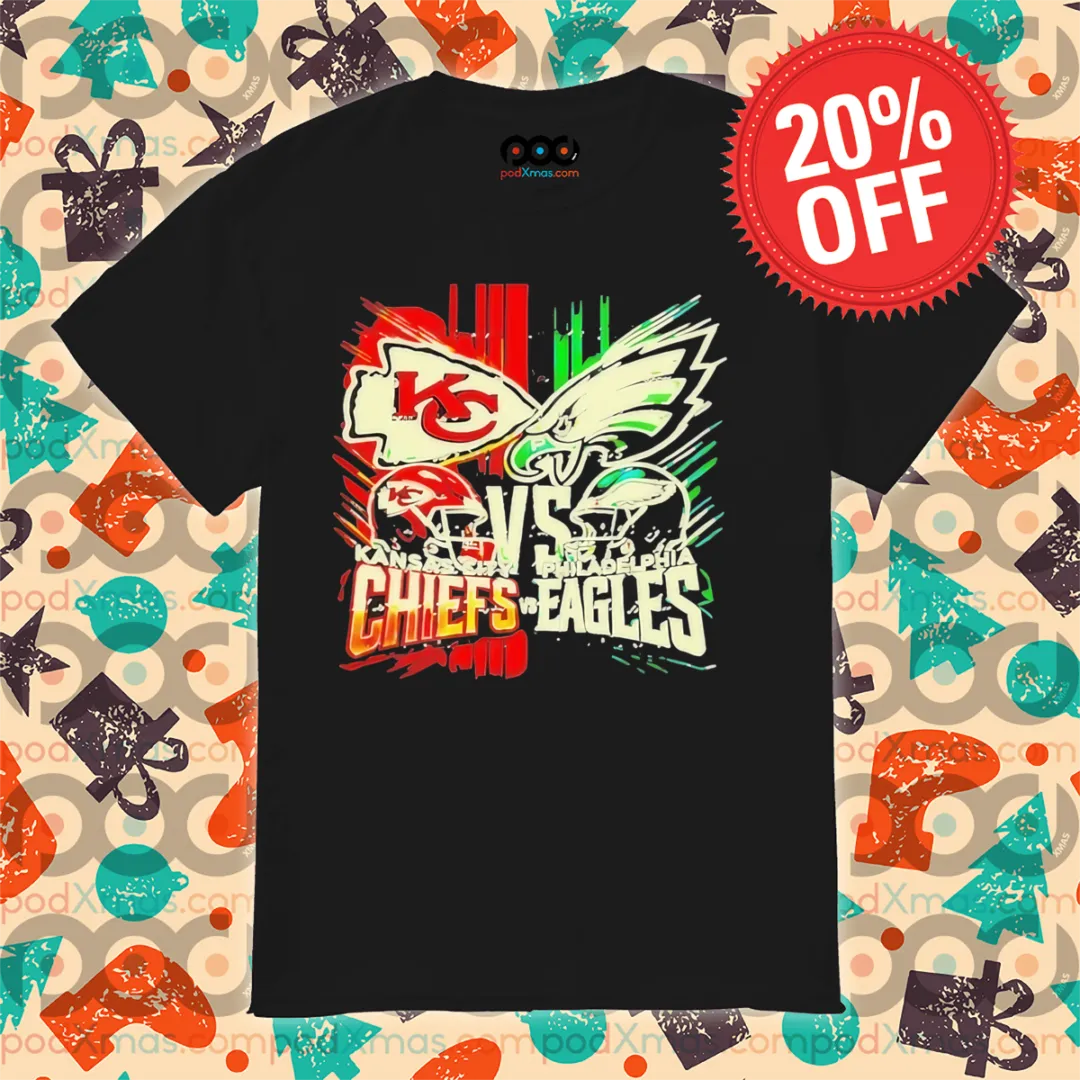 Kansas City Chiefs Vs Philadelphia Eagles Transparent 2025 Shirt