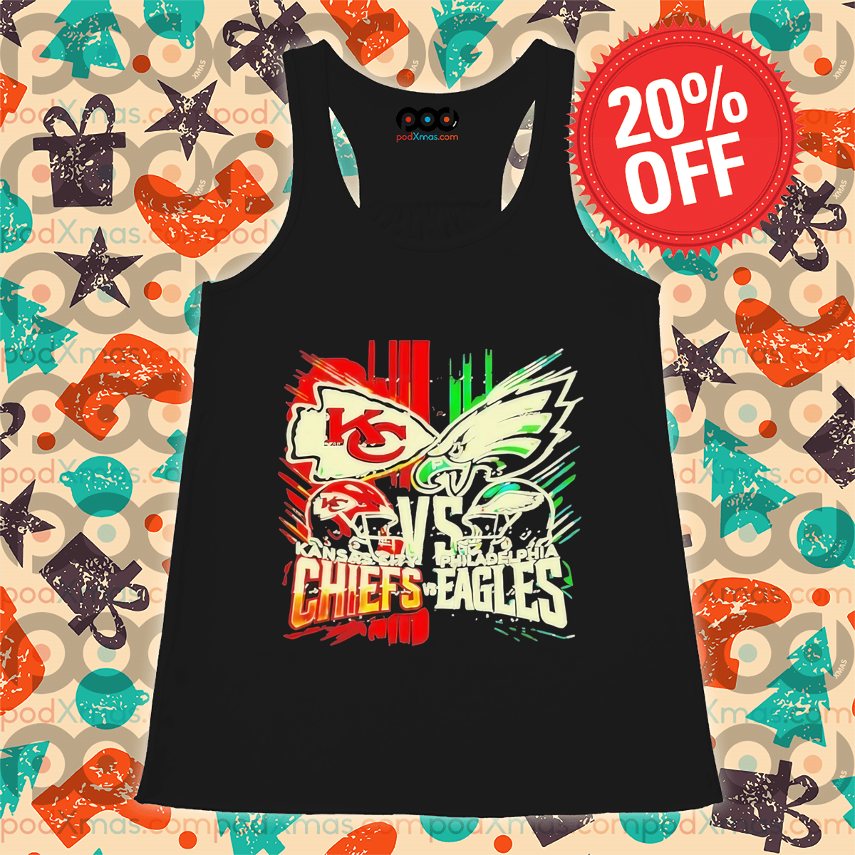 Kansas City Chiefs Vs Philadelphia Eagles Transparent 2025 Shirt