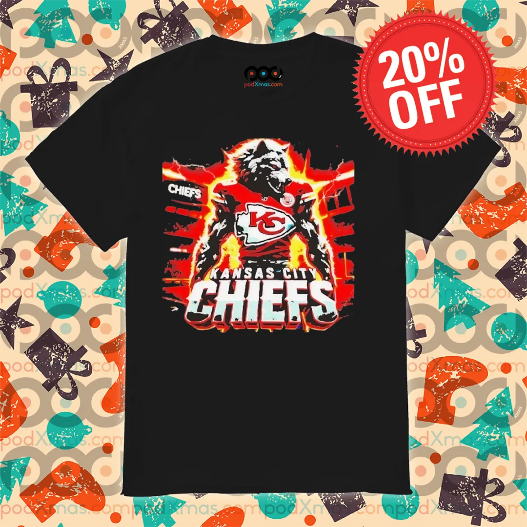 Kansas City Chiefs Wolf Transparent Shirt