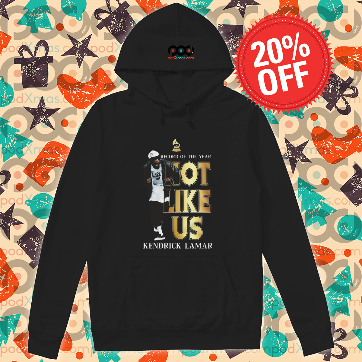 Kendrick Lamar Not Like Us Record Of The Year Shirt
