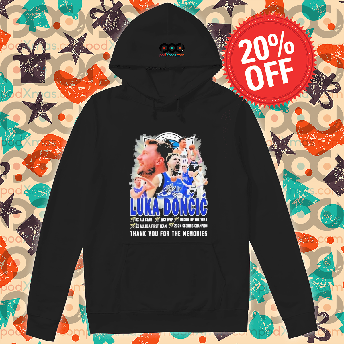 Luka Doncic Dallas Basketball Thank You For The Memories Signature Shirt