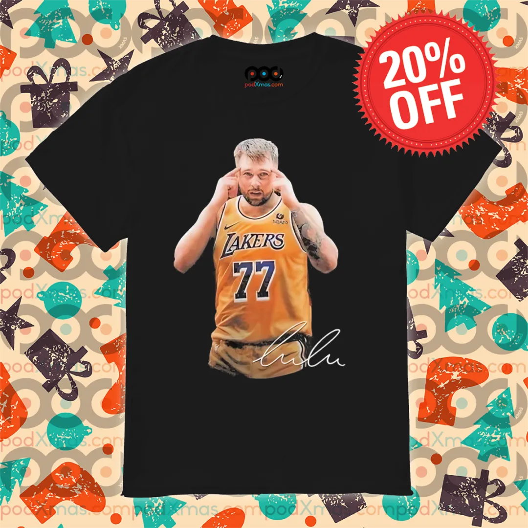 Luka Doncic Los Angeles Lakers Vintage Graphic Shirt