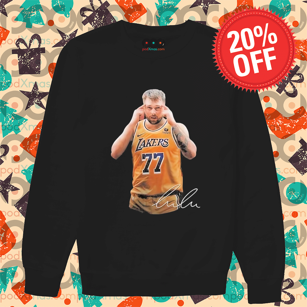 Luka Doncic Los Angeles Lakers Vintage Graphic Shirt