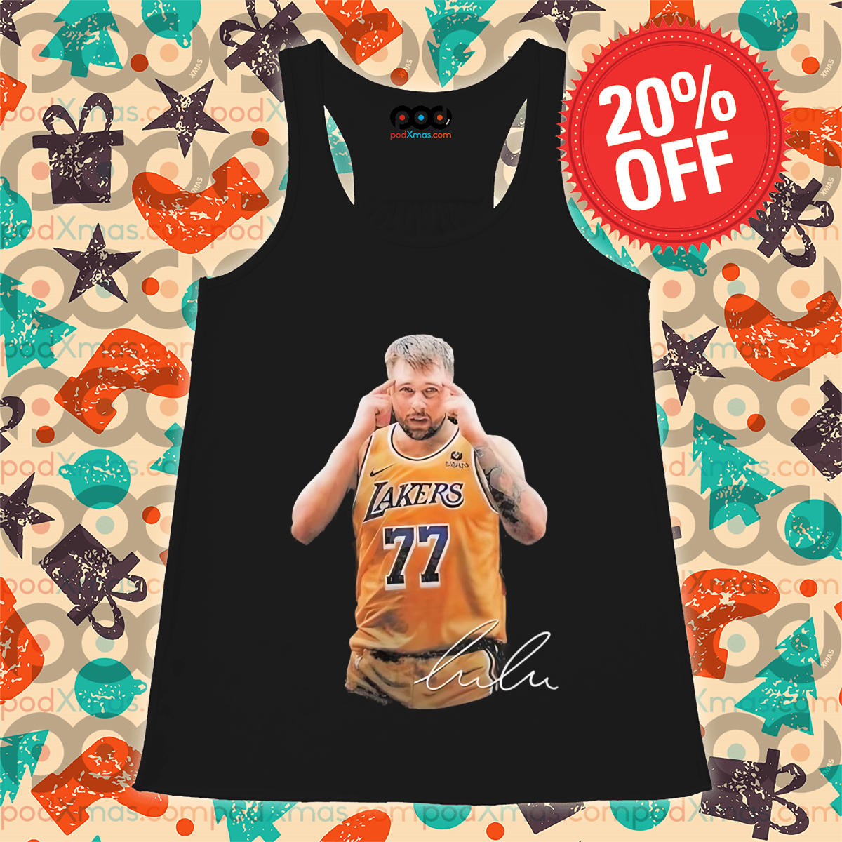 Luka Doncic Los Angeles Lakers Vintage Graphic Shirt