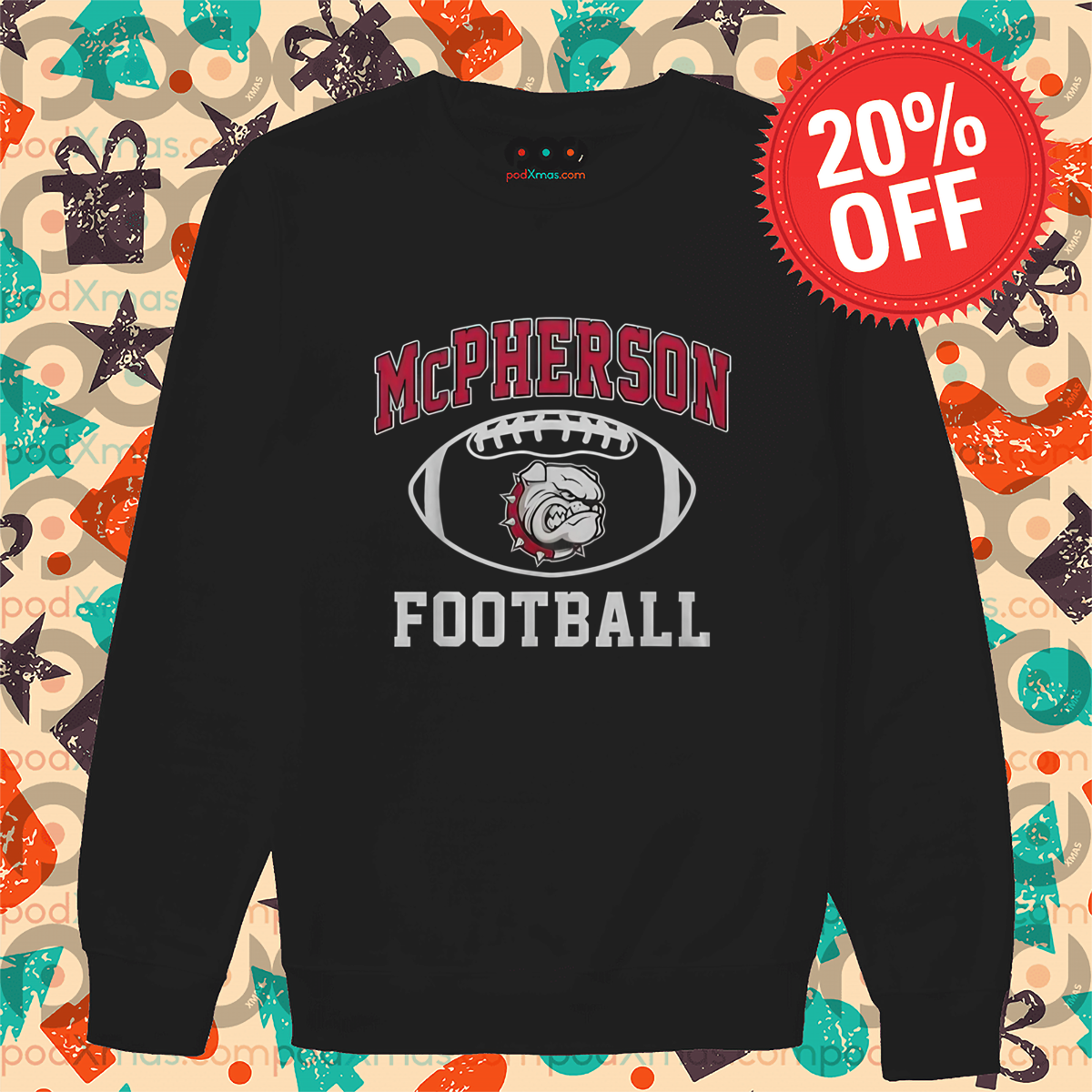 Mcpherson College Football Athletics Shirt