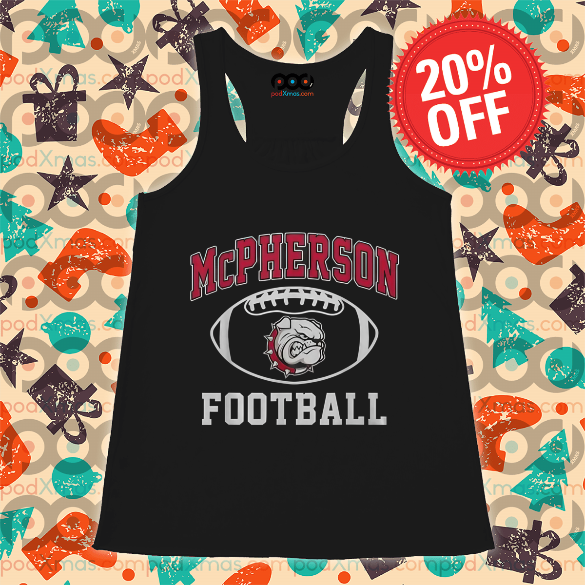 Mcpherson College Football Athletics Shirt