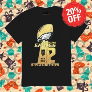 Philadelphia Eagles 2 Super Bowl 2017 2024 Shirt
