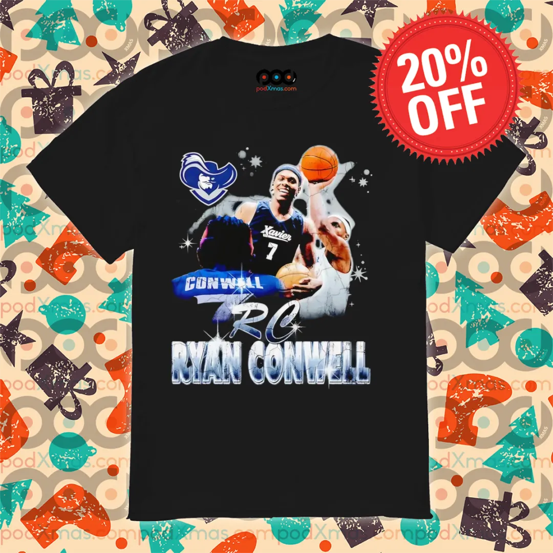Ryan Conwell Xavier Musketeers 90s Shirt
