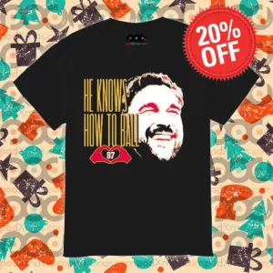 Travis Kelce 87 KC Chiefs He Knows How To Ball Shirt