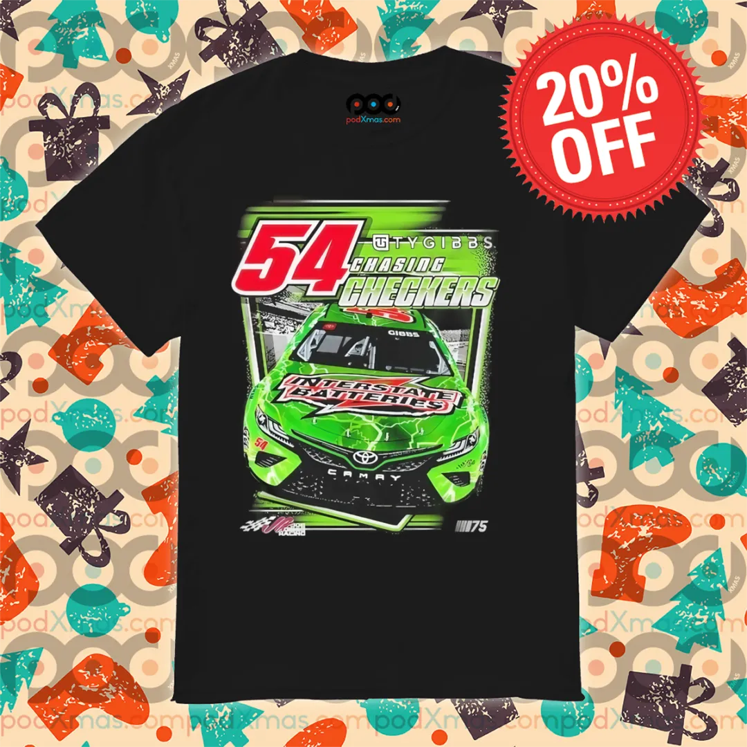 Ty Gibbs Joe Gibbs Racing Team Collection Interstate Batteries Dominator Shirt