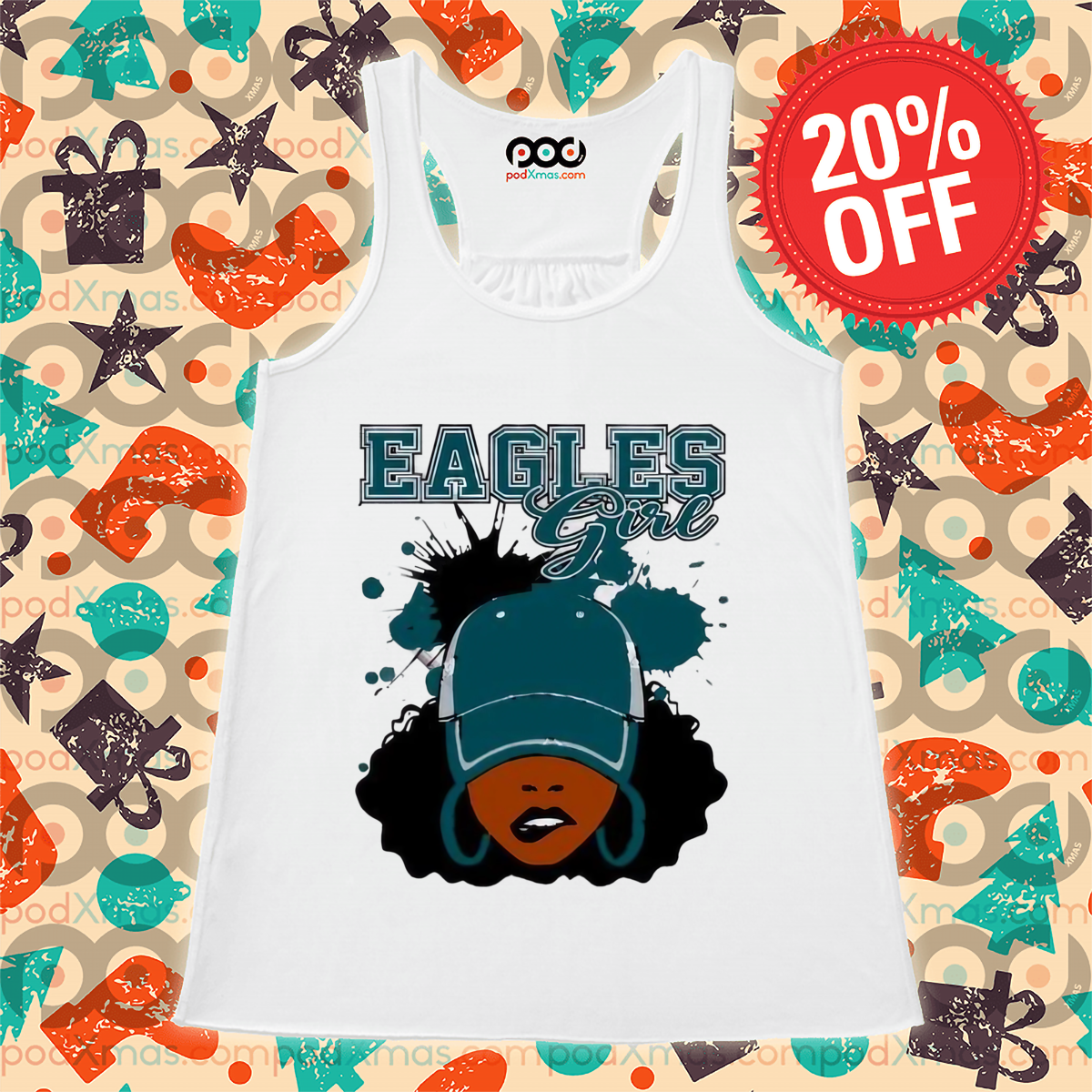 Eagles African American Girl Eagles Super Bowl LIX Champions 2025 Shirt