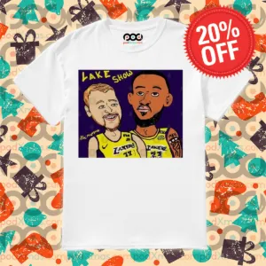 Laker Show LeBron James and Luka Doncic Shirt