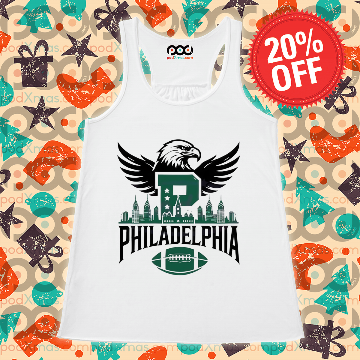 Philadelphia City Football Logo Mascot 2025 Shirt