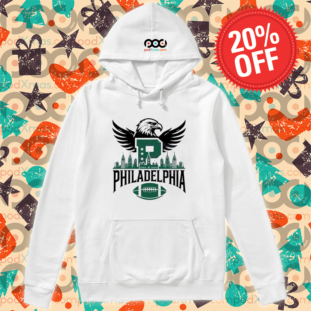 Philadelphia City Football Logo Mascot 2025 Shirt