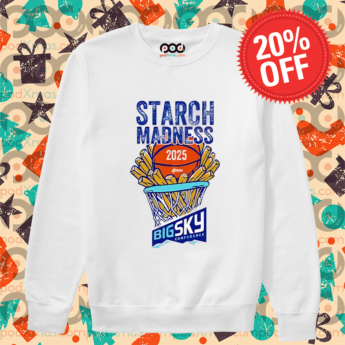 Starch Madness 2025 Big Sky Conference Shirt