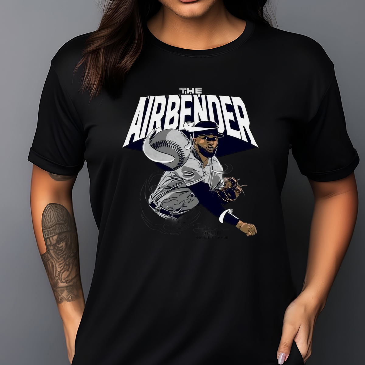 Devin Williams Airbender New York Yankees Baseball Signature shirt