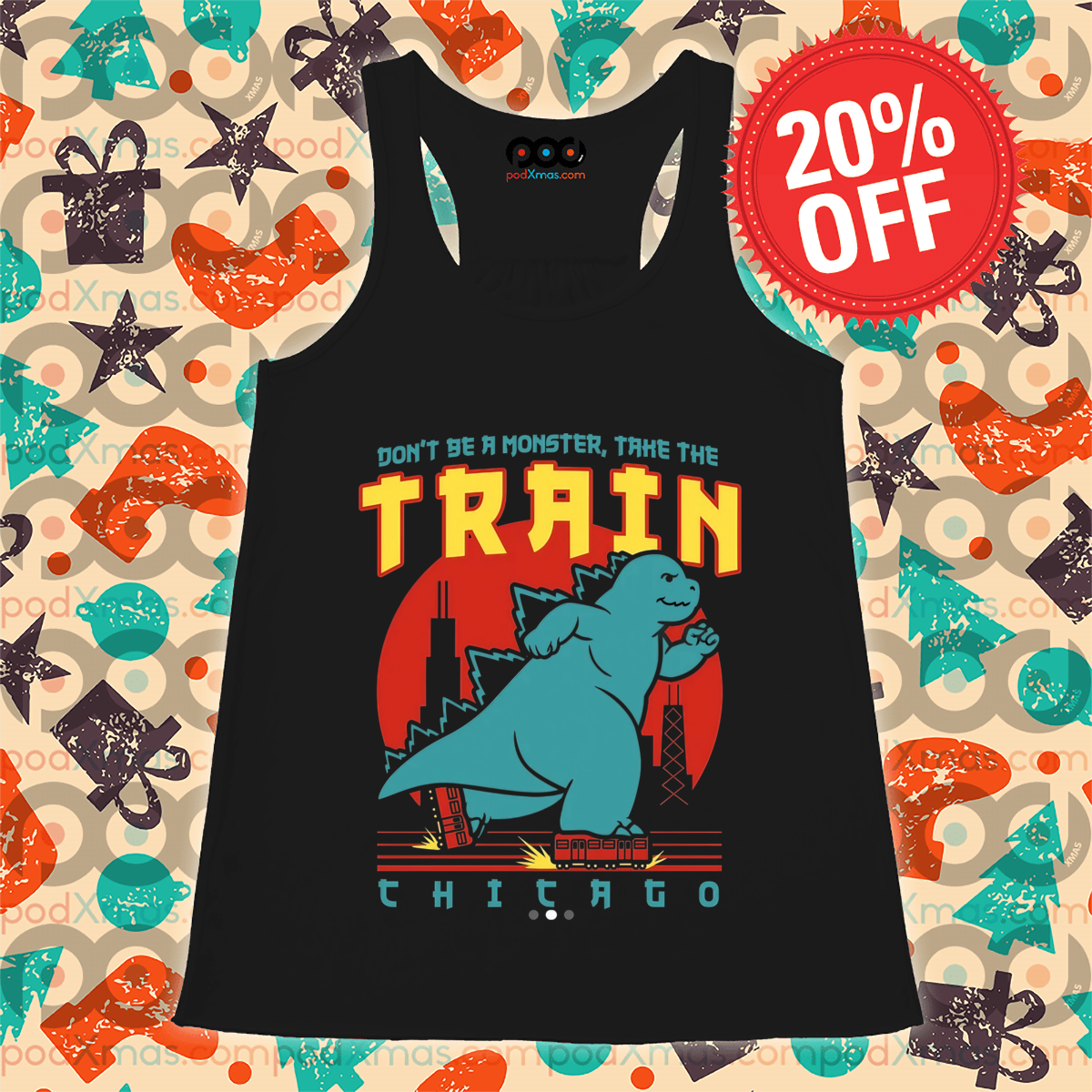 Don't be monster take the train chicago shirt