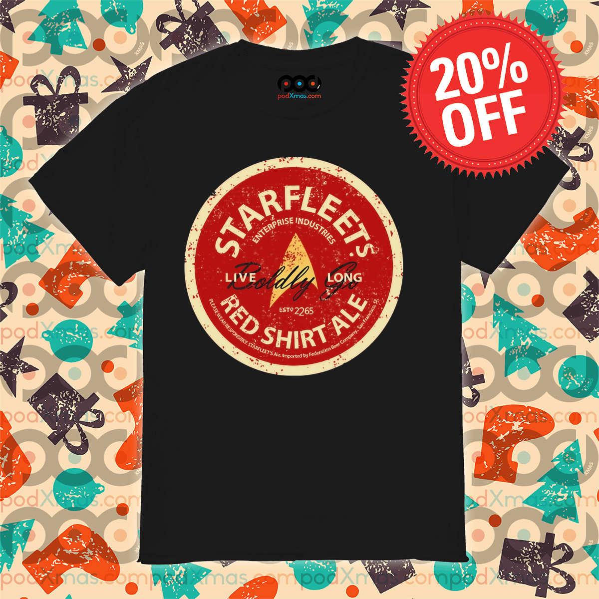 Starfleet’s Red Shirt Ale Long live Shirt