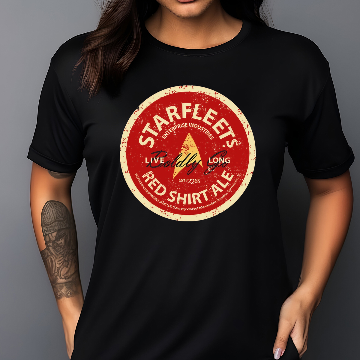 Starfleet’s Red Shirt Ale Long live Shirt