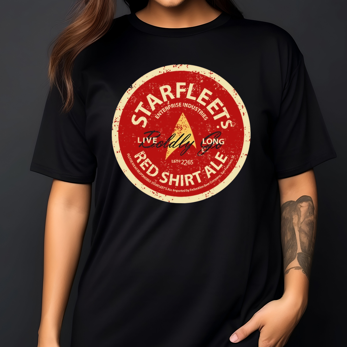 Starfleet’s Red Shirt Ale Long live Shirt