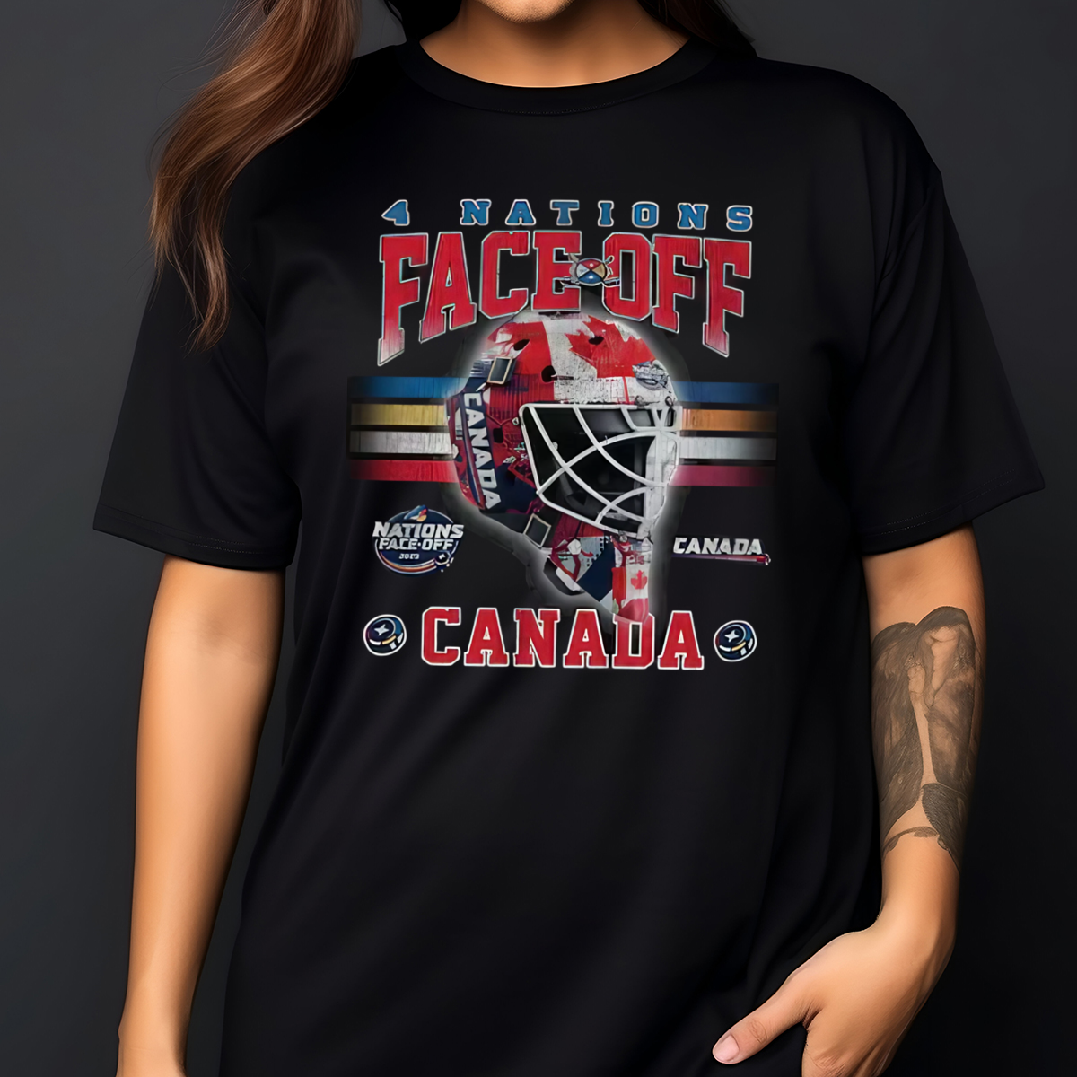 The 2025 NHL 4 Nations Face-Off Canada Shirt