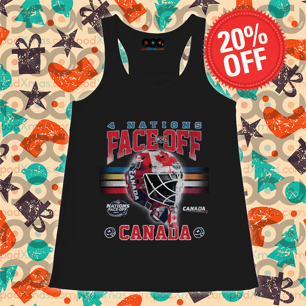 The 2025 NHL 4 Nations Face-Off Canada Shirt