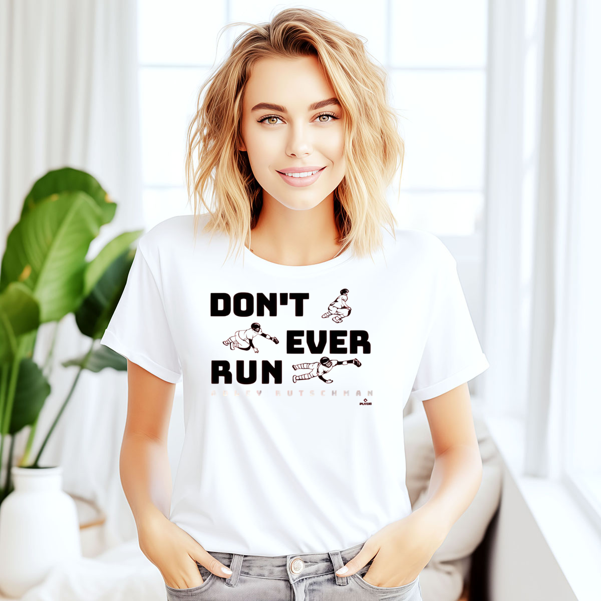 Adley Rutschman Don’t Ever Run Baltimore Orioles MLB Baseball 2025 Shirt