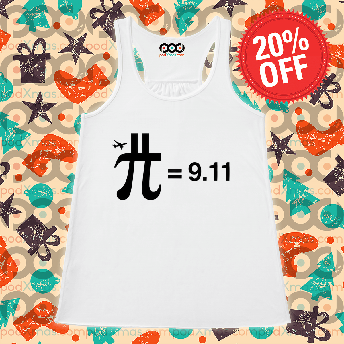 Fly Pi = 9.11 shirt