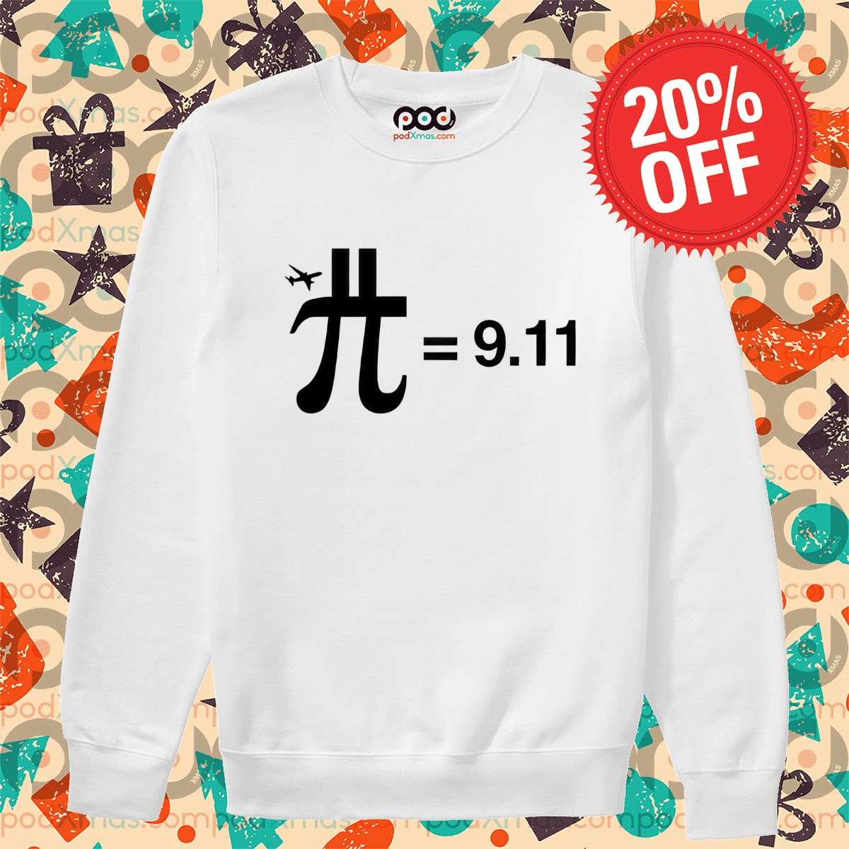 Fly Pi = 9.11 shirt