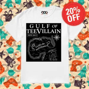 Gulf of tV Gulf of tee villain golfo de tee villano ESTD 2013 shirt