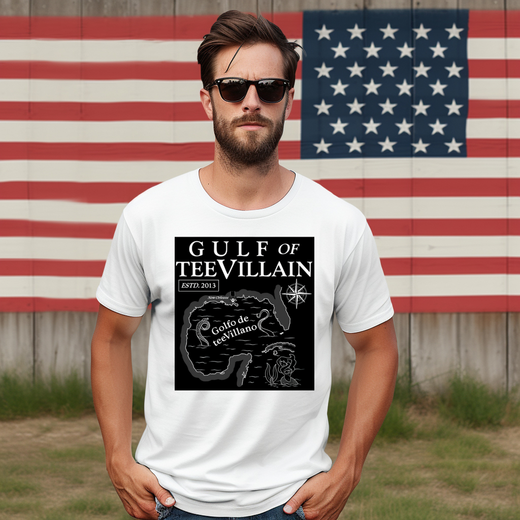 Gulf of tV Gulf of tee villain golfo de tee villano ESTD 2013 shirt