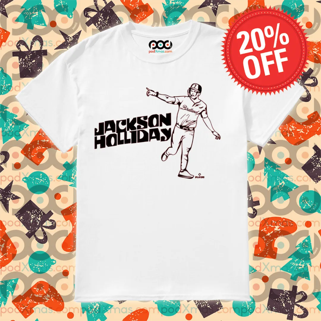 Jackson Holliday Baltimore Orioles Point Pose Shirt