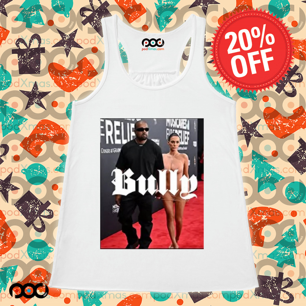 Kanye West Bianca Censori Reportedly Kicked Out Of Grammys After Showing Up Uninvited Shirt Bully Prototype Shirt