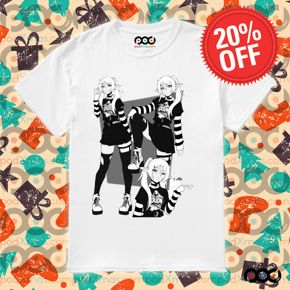 egirl frieren shirt pose shirt