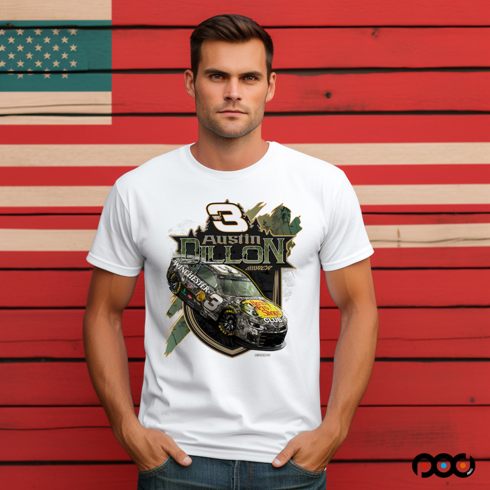 Austin Dillon Richard Childress Racing Team Collection Bass Pro Shops Car shirt