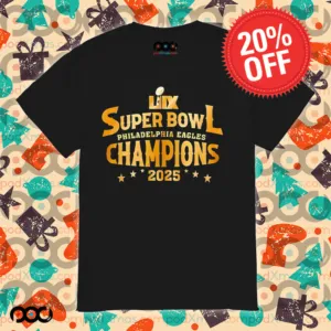 LIX Super Bowl Philadelphia Eagles Champions 2025 shirt
