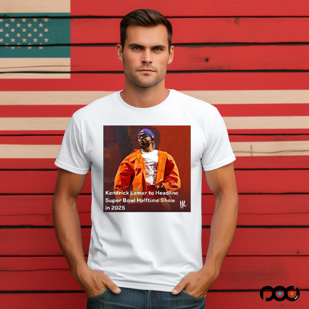 Kendrick Lamar Grammy Winner To Headline The Apple Music Super Bowl Halftime Show 2025 Shirt