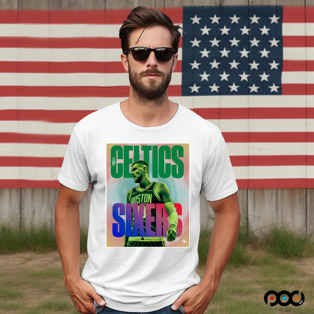Celtics at Sixers game day shirt