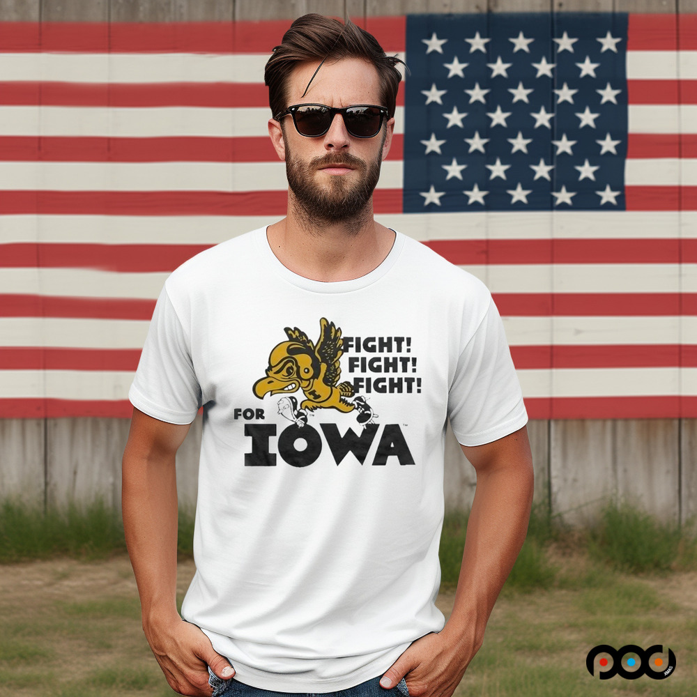 Fight Fight Fight For Iowa Hawkeyes Shirt